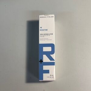 Rodan + Fields Redefine Triple Defense Lotion - White and Blue Packaging